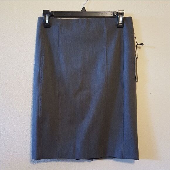 Express Gray Pencil Skirt Size 6 - Picture 1 of 8